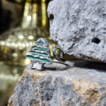 Lebanese Cedar Bracelet – Handmade in Lebanon, Nickel Plated  Brass 🇱🇧 - Image 6