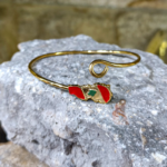 Lebanon Map Bracelet – Handmade in Lebanon, 21K Gold Plated  Brass 🇱🇧 - Image 3
